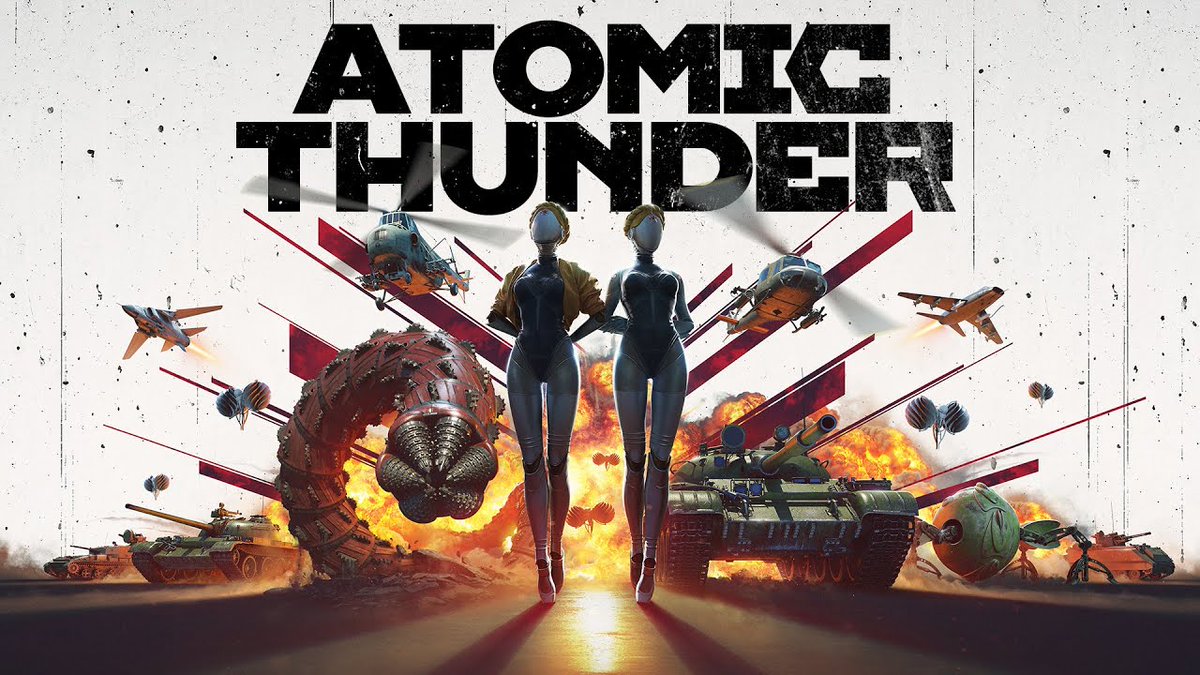 「ロボット兵器と実戦テスト!『War Thunder』にて『Atomic Hear」|⚡Game*Spark⚡のイラスト