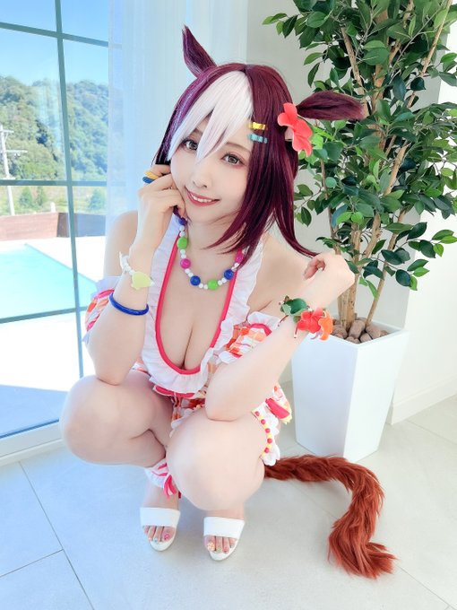 コスプレイヤー桃色れくのTwitter画像32