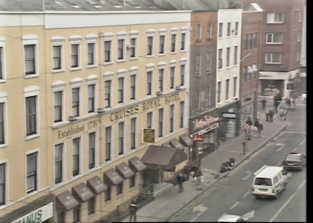 Cruses Royal Hotel £17.50 

Date: 1990
Credit: RTE

If you enjoy this page please consider adding your friends from home and abroad.

#historic #limerickhistory #HistoricLimerick #history #historical #photography  #travelphotography #heritage #photooftheday #historicpreservation