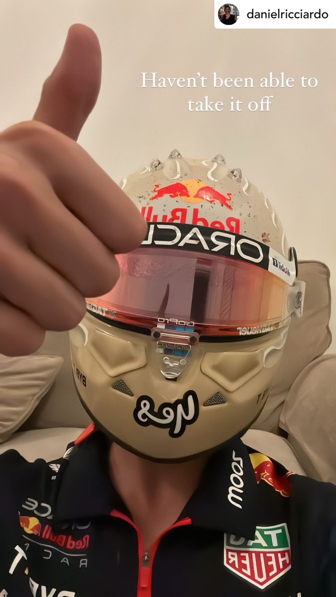 F1's tweet photo. We're happy to see you back, Danny Ric! 🍯🦡

📸 @danielricciardo 

#F1 https://t.co/nCqgQ2PxuM