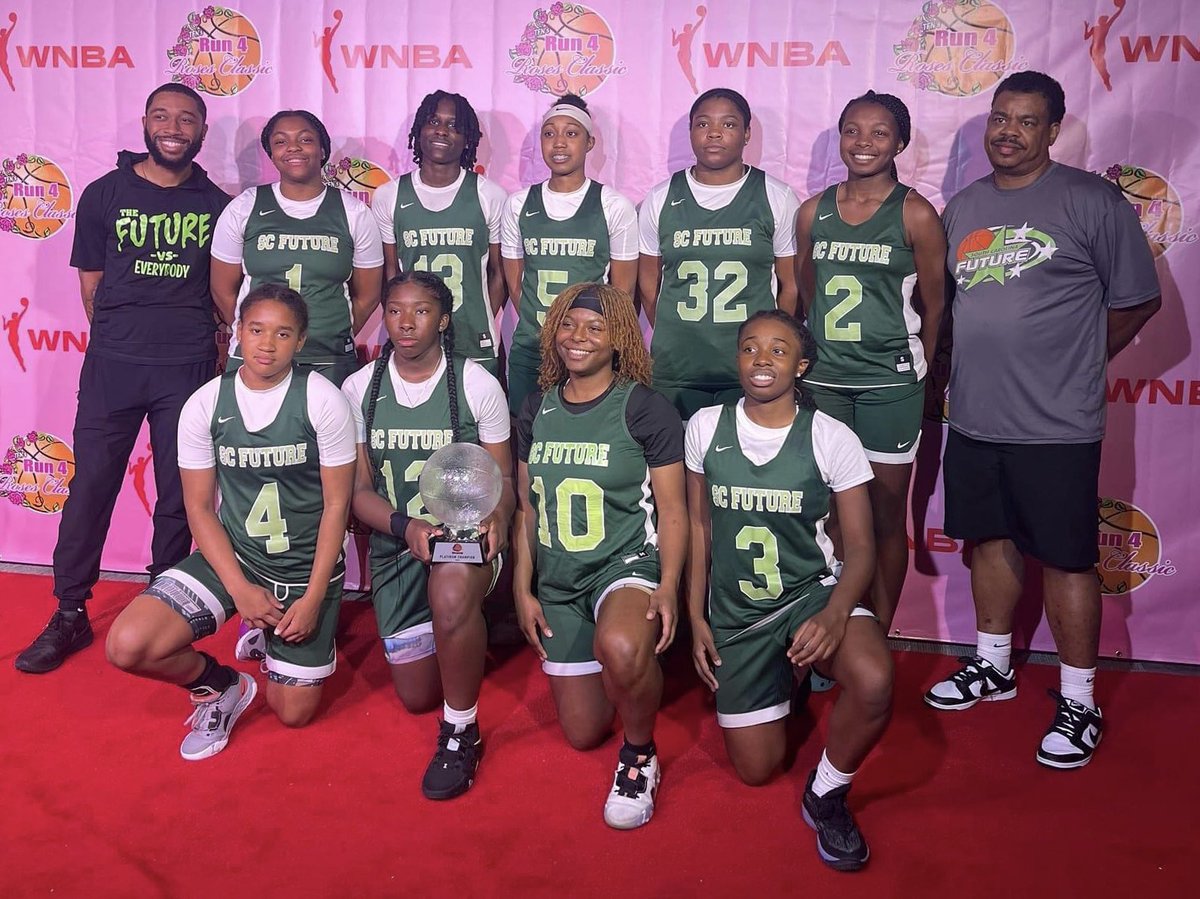 scfuturebb's tweet photo. @TFNsRun4Roses Championship 2024 FUSCIA Platinum Champs 2024 @scfuturebb Team. These girls went played 2 different tournaments from July 6 until today out in Louisville, KY going undefeated winning a total of 10 games WHEN WE CLOCK IN, WE WORKโผ๏ธ๐ช๐พ๐๐๐ค ๐ #WeAreSCFuture https://t.co/9KxvaJcERL