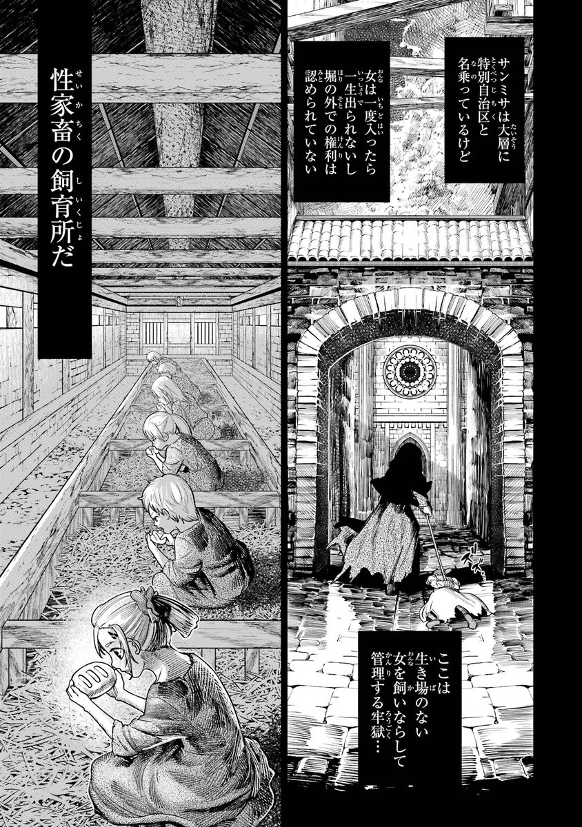 【血を這う亡国の王女】(10/20)
Blood-crawling Princess of a Ruined Country
#創作漫画 #漫画が読めるハッシュタグ