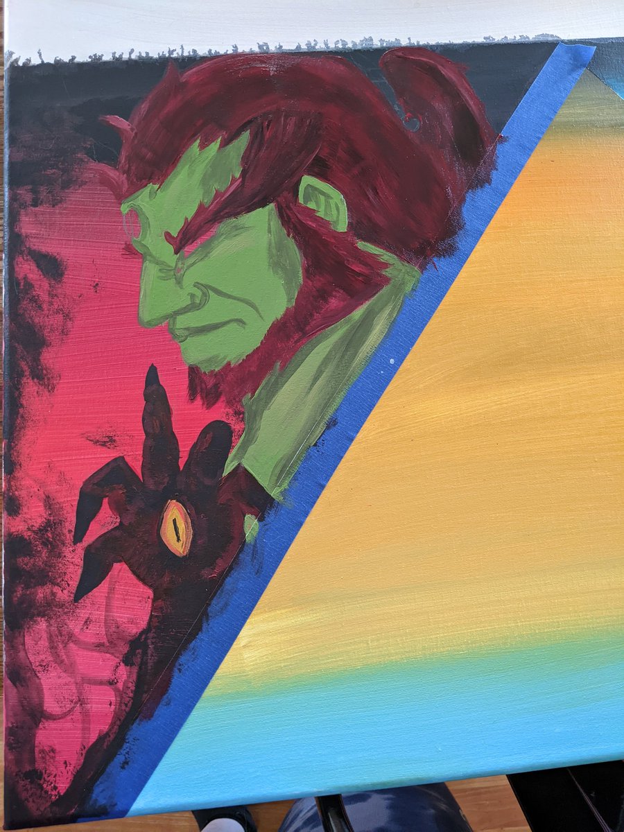 Really out of my comfort zone with this piece but it's been super fun and I've learned so much. 

#totkfanart #LegendofZelda