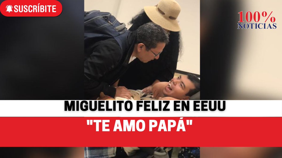 100noticiastv's tweet photo. #Nicaragua Periodista y desterrado político Miguel Mora se reencuentra con su esposa e hijo en EEUU https://t.co/AwzDQfJRzt https://t.co/oCYpGKxX7i