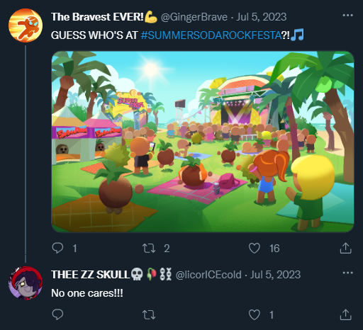 CRKingdomEN's tweet photo. If the Cookies were on social media would you follow them?🤣 

#CookieRun #CookieRunKingdom #GingerBrave #LicoriceCookie https://t.co/CPMDOyqgNW