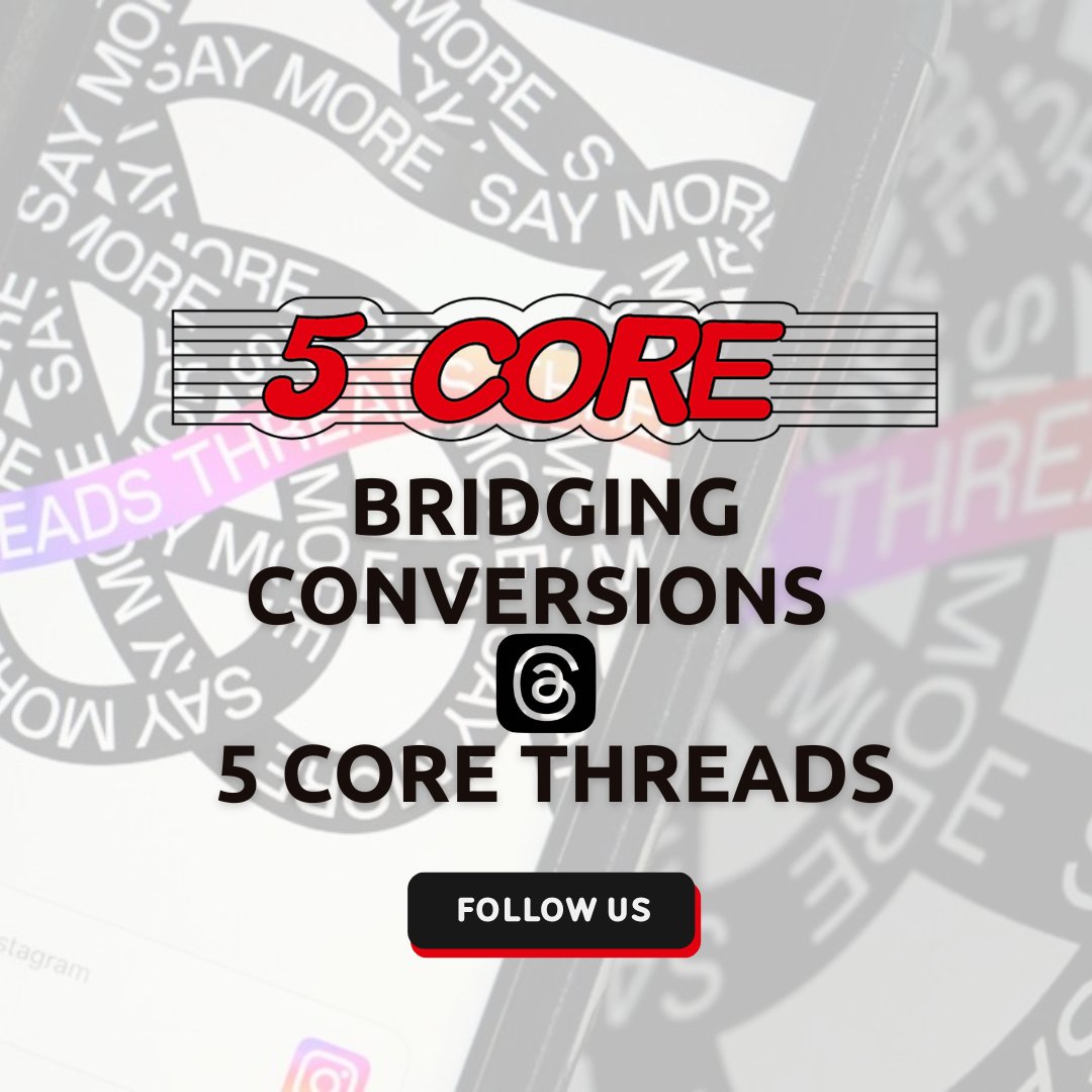 5 Core has joined the Tapestry of Communication with- Threads! We look forward to seeing you soon.
Follow Us - threads.net/@5coreusa
.
#ThreadsApp
#InstagramThreads
#ThreadsByInstagram
#ConnectWithThreads
#ThreadsCommunity
#ThreadsFeatures
#ThreadsMessaging
#Instagram
#5coreusa