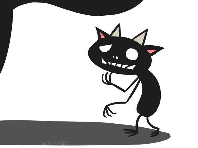 「黒猫 立つ」のTwitter画像/イラスト(新着)｜5ページ目