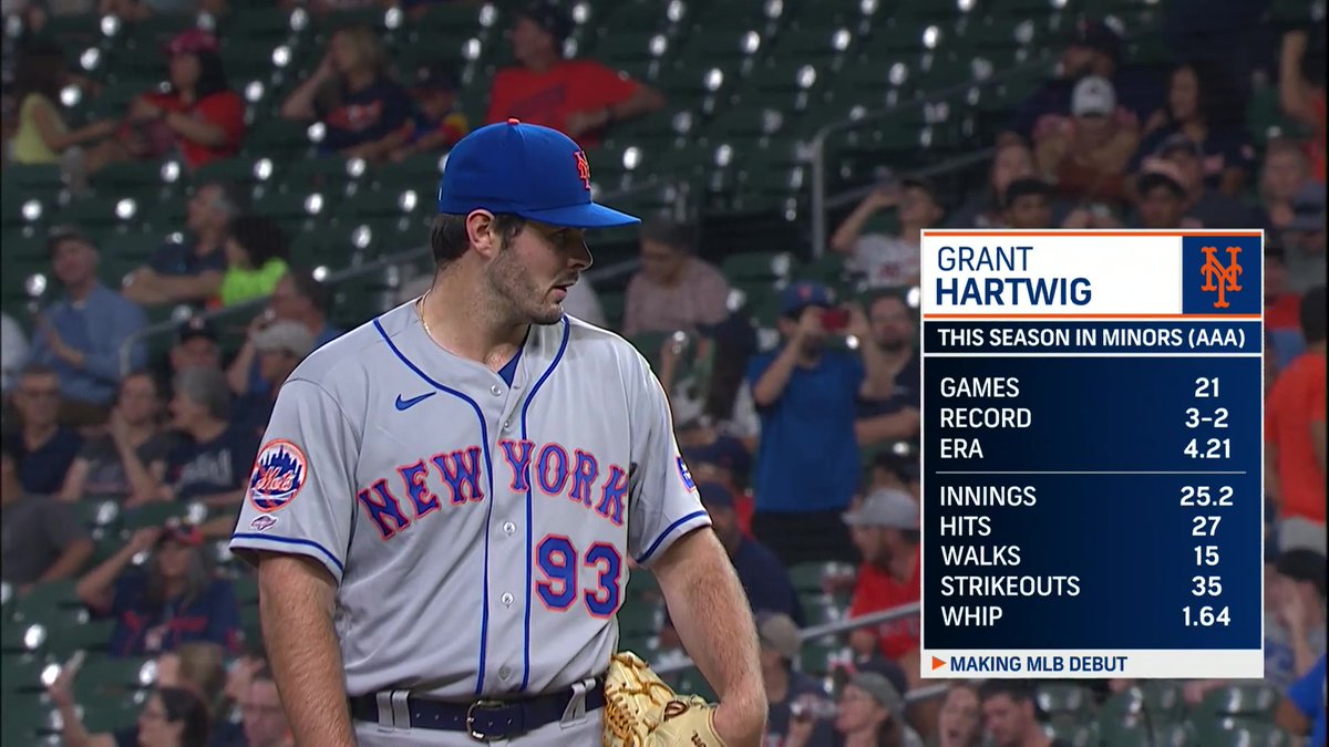 Jack Schmelzinger (@jackschmelznger) on Twitter photo Grant Hartwig went undrafted out of Miami OH two years ago Thursday. In '23 w/ <a href="/Mets/">New York Mets</a> he has a 0.79 ERA in 11.1 IP.
His advice: "Everyone's gonna have to hang them up one day. When that is isn't always up to you, but a lot of it is. Keep grinding. If it's your dream, chase it.." Grant Hartwig went undrafted out of Miami OH two years ago Thursday. In '23 w/ <a href="/Mets/">New York Mets</a> he has a 0.79 ERA in 11.1 IP.
His advice: "Everyone's gonna have to hang them up one day. When that is isn't always up to you, but a lot of it is. Keep grinding. If it's your dream, chase it.."