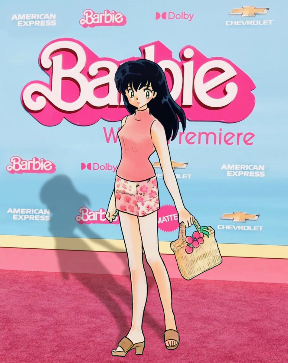 Kagome Higurashi has arrived at the #Barbie world premiere!