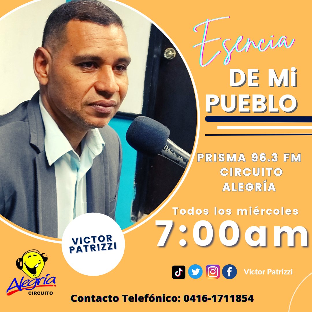 No te pierdas mañana a partir de las 7:00 AM, Esencia de mi Pueblo, por Prisma 96.3 FM y el Circuito Alegría.