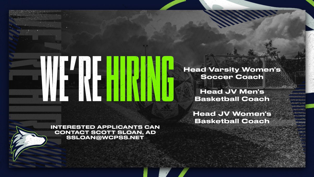 Husky_Sports's tweet photo. We're hiring - join our team. We've just opened positions for: 
✅ Head Women’s Varsity Soccer Coach  
✅ Head Men's JV Basketball Coach  
✅ Head Women's JV Basketball Coach
 
https://t.co/8FsfBf2u1L https://t.co/8iEivtigTq