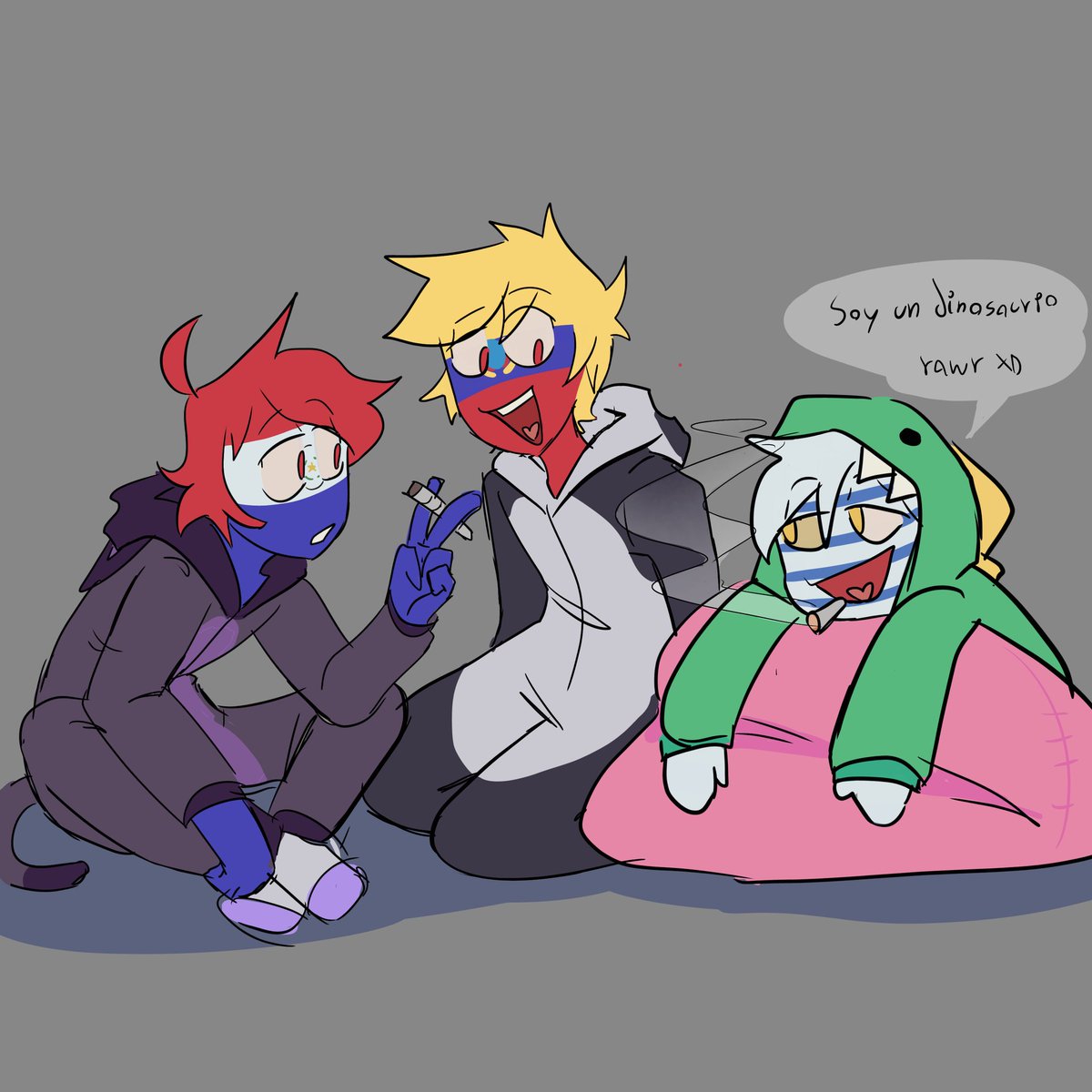 Zarubi_Nya's tweet photo. Just a bunch of doodles 

#countryhumans #art https://t.co/FrNRELf2AD