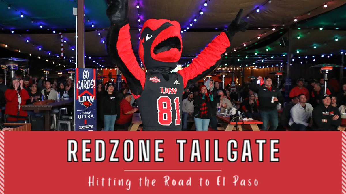 The RedZone Tailgate is hitting the road for the UIW football team's season opener against UTEP. 

Join us in El Paso on Saturday, September 2 for a pre-game party at the Sun Bowl!

Register for free here &gt; events.uiw.edu/event/uiw_foot…