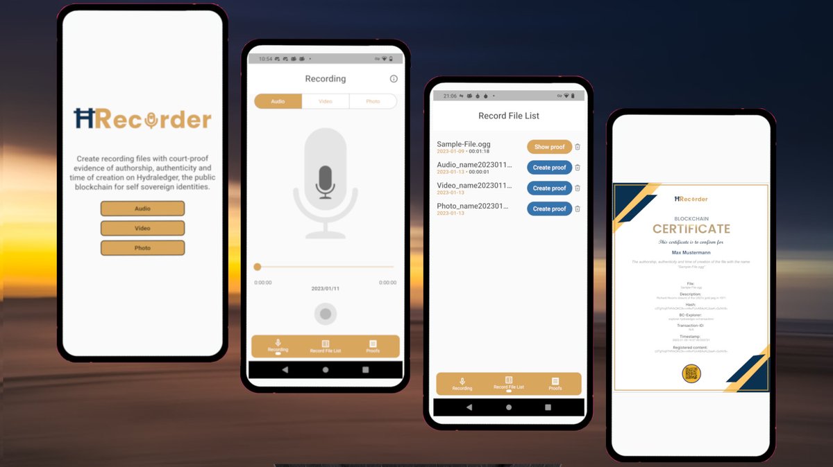 h_recorder's tweet photo. 🚗🎥 Did you know that car rental companies can greatly benefit from using #HRecorder? Get ready to discover the game-changing advantages that HRecorder brings to the car rental industry. Buckle up & join us on this exciting journey! 🌟📲 #CarRental

📣 Attention car rental companies! Want to enhance customer satisfaction and mitigate risks? Look no further. With #HRecorder, you can provide your customers with a seamless rental experience while protecting your business interests. Let's explore the benefits! 🚘✅ #CustomerExperience

📋 Paperwork can be a hassle, but not anymore! #HRecorder allows your customers to create audio, video, or photo recordings to document the pre-rental inspection process. Say goodbye to disputes over damages and ensure transparency in the rental agreement. 📸✅ #PreRentalInspection

⚠️ Accidents happen, but you can be prepared. With #HRecorder, your customers can capture crucial evidence in case of accidents or insurance claims. Encourage them to record the scene, document damages, and share important details for a smooth claims process. 🎥🚧 #AccidentReporting

📞 Communication is key in the car rental industry. With #HRecorder, your employees can record conversations with customers, ensuring accurate documentation of agreements, terms, and conditions. Avoid misunderstandings and provide exceptional customer service. 📲✍️ #EffectiveCommunication

🗂️ Are you tired of managing stacks of paperwork? HRecorder's secure storage and tamper-proof recordings simplify the process. Your business can access recorded interactions anytime, anywhere, ensuring compliance and providing a reliable audit trail. 🛡️🔒 #DataManagement #Compliance

🔥 Rev up your car rental business with #HRecorder! Enjoy streamlined operations, enhanced customer satisfaction, and improved risk management. Download now and drive your success to the next level! 🚀📥✅

📥 Ready to transform your car rental business? Start using #HRecorder today and experience the power of secure, verifiable recordings. Visit the link below to download the app now! 🚗📲

Download here and try it free ➡️ https://t.co/z1k0iHdgjH 

Remember, by investing in the DPoS blockchain technology for Self-Sovereign Identities (#SSI) and Digital Identifiers (#DID) underlying #HRecorder, you contribute to the development of cutting-edge products and features to further scale the blockchain ecosystem. 💡💰 #Hydraledger #InvestInTech #Blockchain $HYD $wHYD

@EuropcarCOMMX @Panek_CS @AvanCarSharing @Enterprise_NL @playcar_sharing @Stadtteilauto @cambio_de @Europcar_BE @EuropcarSerbia @EuropcarSuomi @Europcar_PT @Europcar_AU
@EuropcarCOMMX @EuropcarSA @TeamEuropcar_en
@EuropcarTR @Avis_CH @Avis @AvisDE @SixtAT @SixtCH @SixtDE @mietautoziegler @GetaroundDE
@MietwagenNewsDE @BVTMeV @billigermietwag
@Autovermietung1 @mietwagenticker @mietwagen24
@mietwagencheck @autovermietung_ @mietwagenmarkt