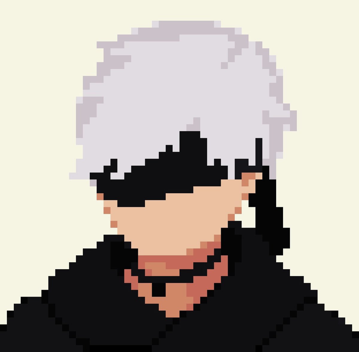 Pixnicius's tweet photo. 9S is such a cool character.

#pixelart https://t.co/jvozBbcFU2