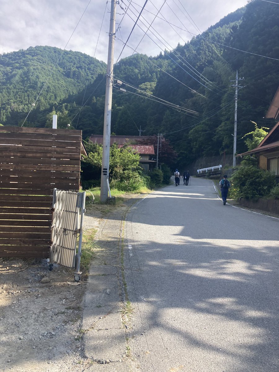 75／365日目の朝。連日、山梨県も猛暑の予報ですが、標高840メートルのこのキャンプ場の気温は、涼しいの一言です、今朝も７時の気温は、21°。標高の高さは、軽井沢と同じ高さです、まさに山梨県の軽井沢です。^_^。#乾徳山　#jplan   #山梨キャンプ