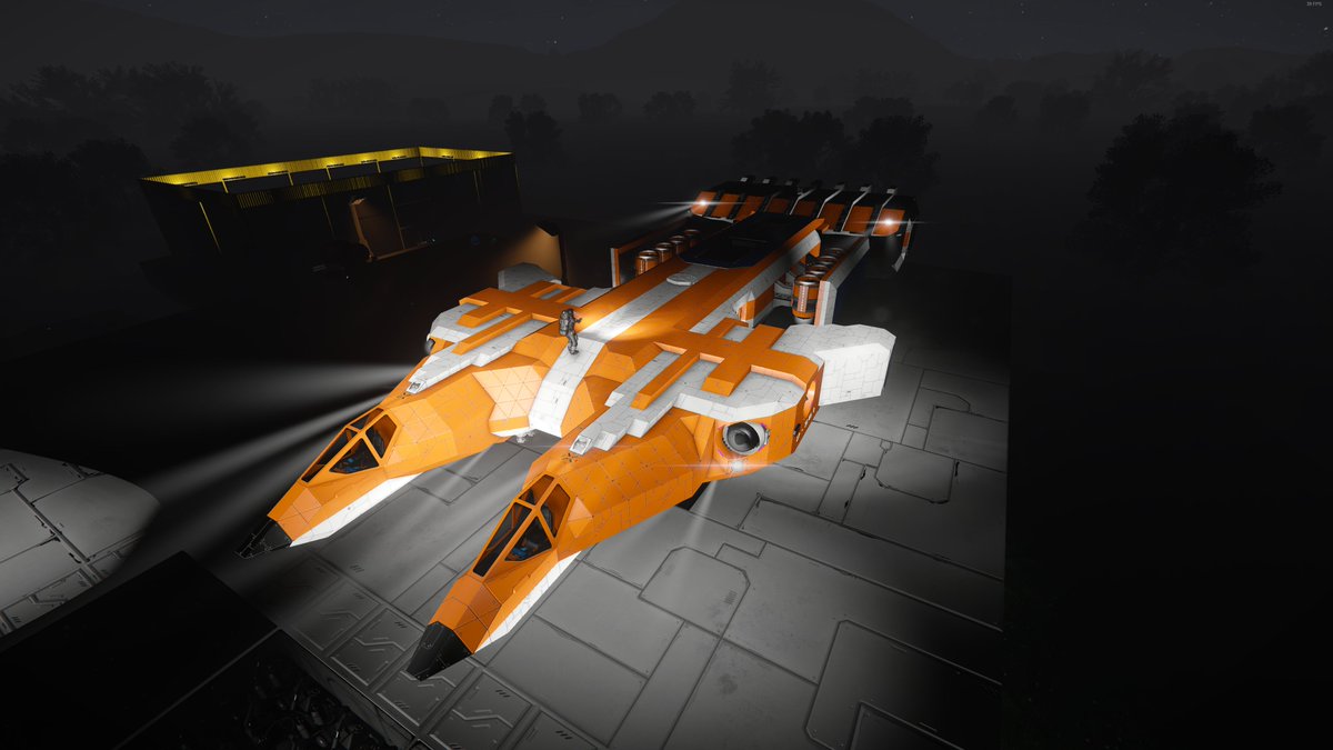 L3G33K's tweet image. Mon nouveau cargo #SpaceEngineer