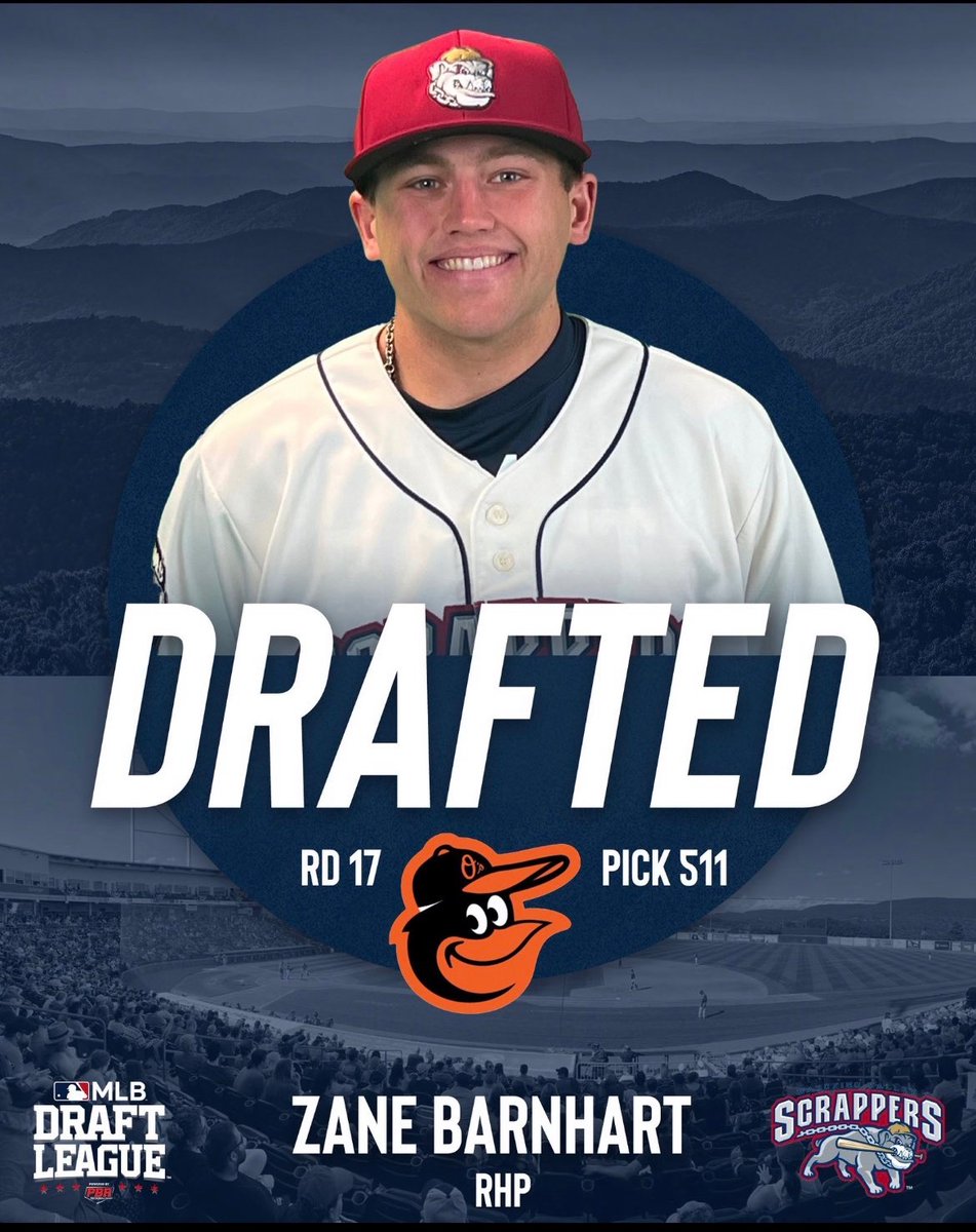 DRAFTED! Congratulations to Zane Barnhart (Highland Alum - Class of ‘20)!