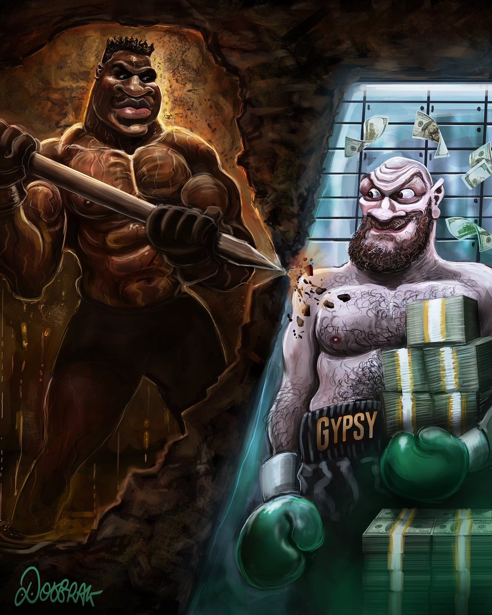 NGANNOU FURY Print auction on: instagram.com/p/CuklmLJMs5-/…