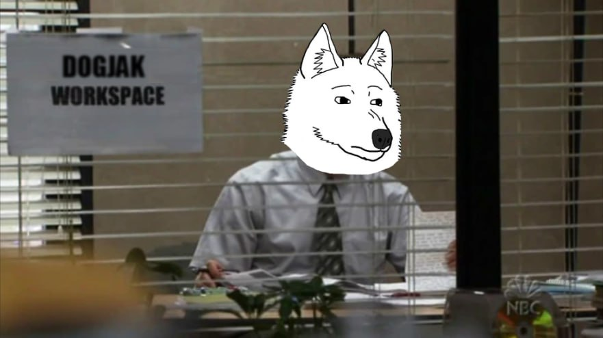 Please dont disturb me while i work $DOGJAK