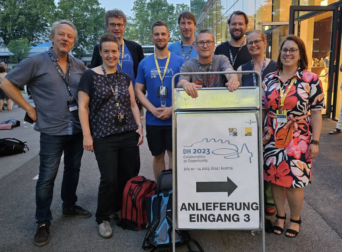 #DH2023 Institute for Documentology and Scholarly Editing. <a href="/vranzvischer/">Franz Fischer</a> <a href="/u_henny/">Ulrike Henny</a> <a href="/GVogeler/">Georg Vogeler @gvogeler@hcommons.social</a> @LurchPollin <a href="/patrick_sahle/">Patrick Sahle</a> <a href="/alexczmiel/">Alexander Czmiel</a> <a href="/decongela/">Christiane Fritze</a> <a href="/MartinaScholger/">Martina Scholger</a> <a href="/bleierr/">Roman Bleier</a>