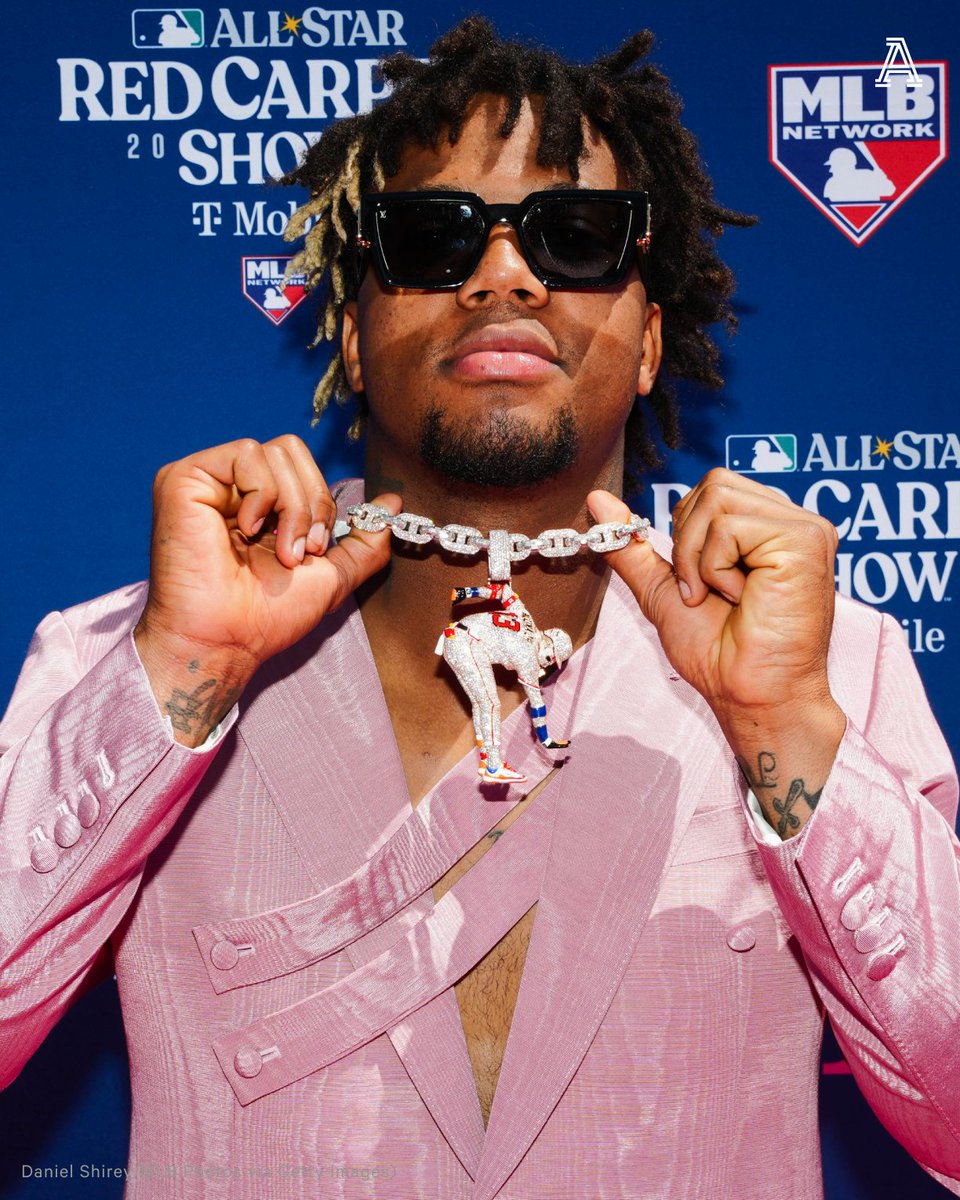 The Athletic MLB on X: Ronald Acuña Jr.'s red carpet look