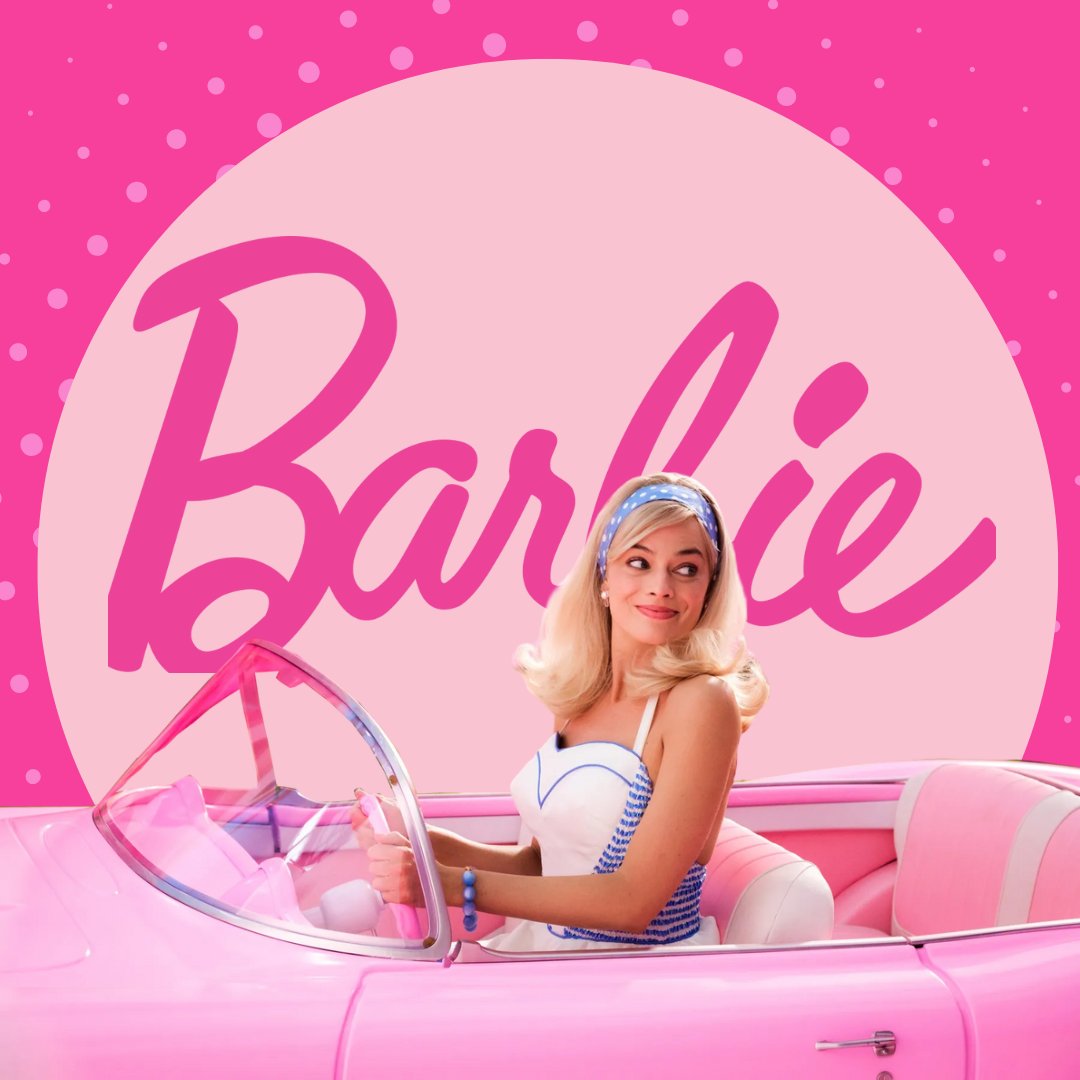 WeVidIt's tweet photo. Who’s excited to see Barbie! Will you be wearing pink, because we will be? 

#Barbie #BarbieTheAlbum #BarbieTheMovie #MargotRobbie #RyanGosling #film #boxoffice #NickiMinaj #IceSpice #barbiemattel #mattel #GretaGerwig https://t.co/yoCvXyD9pu