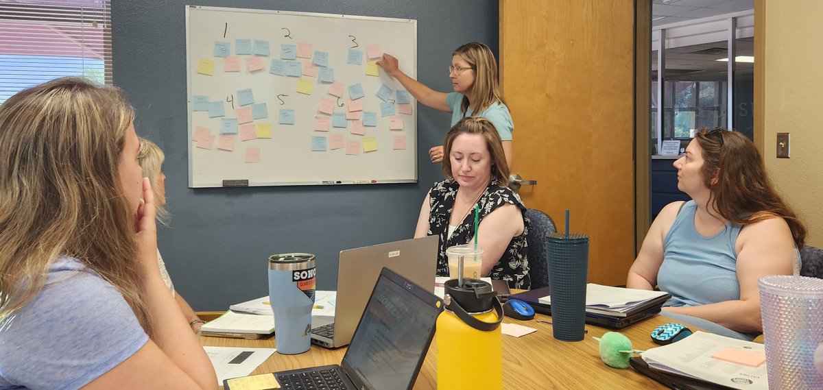 It was great to see our DSA Leadership team today and plan for the 2023-2024 school year!  We started our meeting today with a great discussion about how to determine our school's core values.