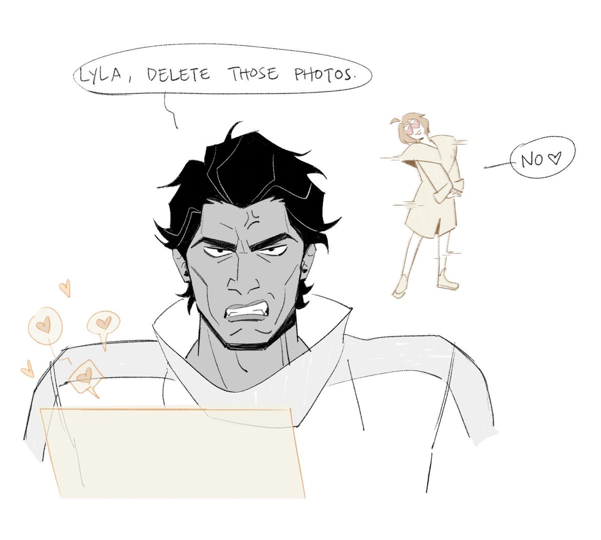 miguel: this is a hostile work environment
lyla: wait say that again but with the bunny filter