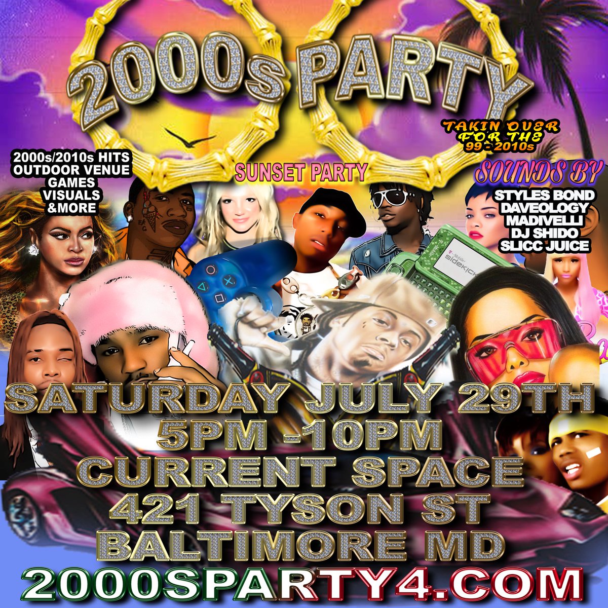stylesbond_'s tweet photo. Bringing back my 2000s Party 
One mo gain. 
SATURDAY JULY 29TH 
5PM - 10PM
421 TYSON ST
LIMITED FREE TICKETS‼️
https://t.co/2cjRug7UAg https://t.co/Tvp6eQOiLK