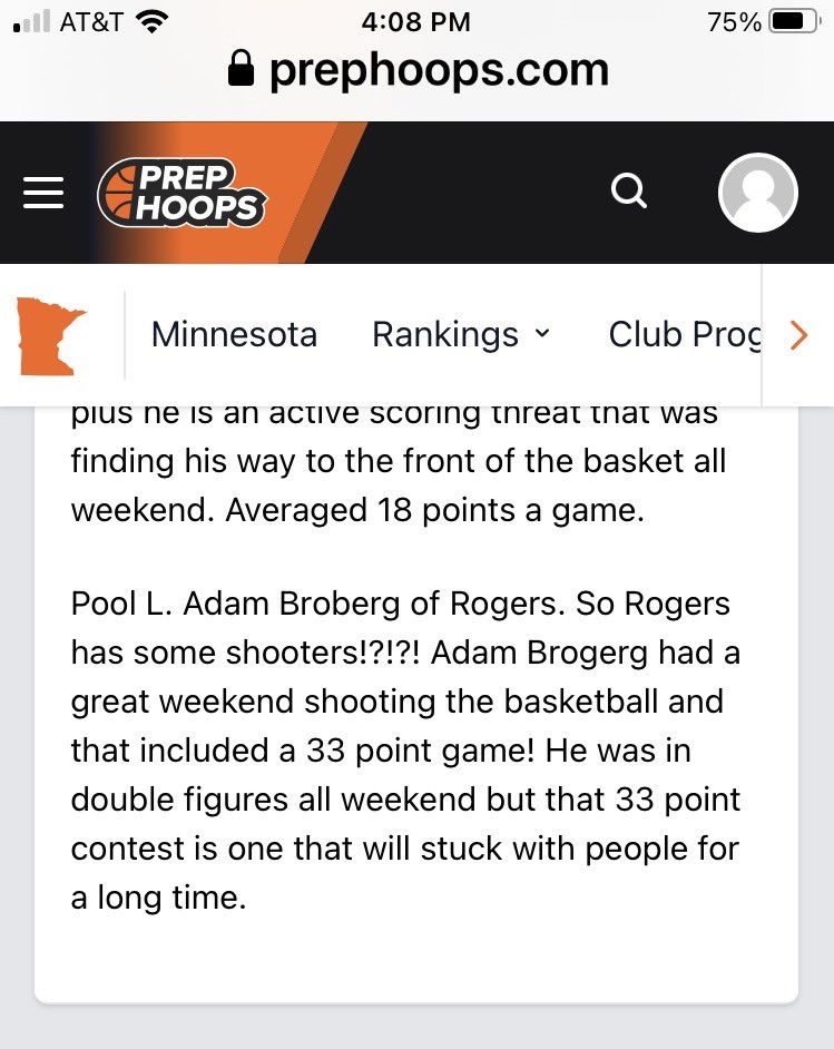 mncrossfirebb's tweet photo. Nice job Adam Broberg- well deserved 👊🏻👍
@Crossfire17U
@AdamBroberg1 
@RyanJamesMN 
@FreshCoastHoops 
@RogersHoops https://t.co/JIqdyKSMTi