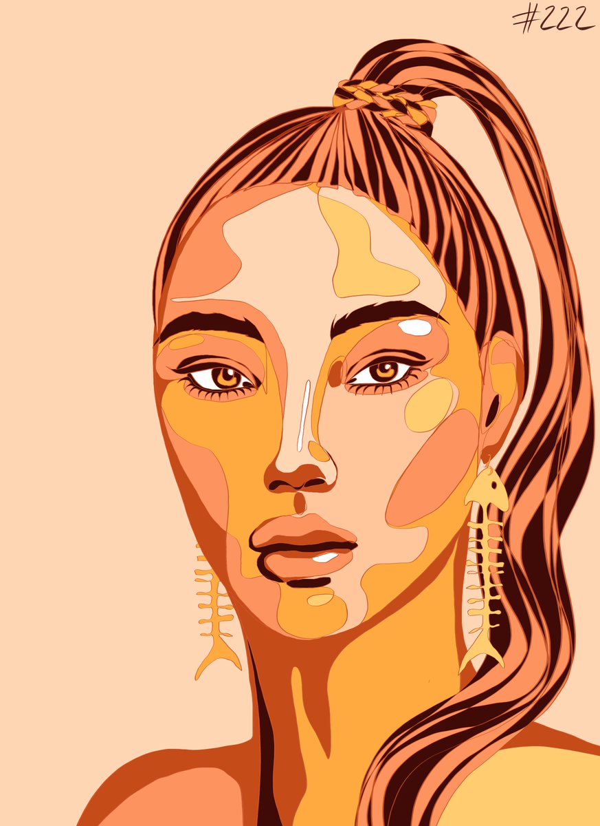 With fish bone earrings - Open Raffle to collect the <a href="/KrisK_ART/">KrisK</a> 1/1 BMGF 2⃣2⃣2⃣ is live 👇  

▫️ Like &amp; Retweet
▫️ Bid 0.15 WETH &amp; set offer duration for 7 days: opensea.io/assets/ethereu…

Winning collector drawn receives offer to collect at 0.45E