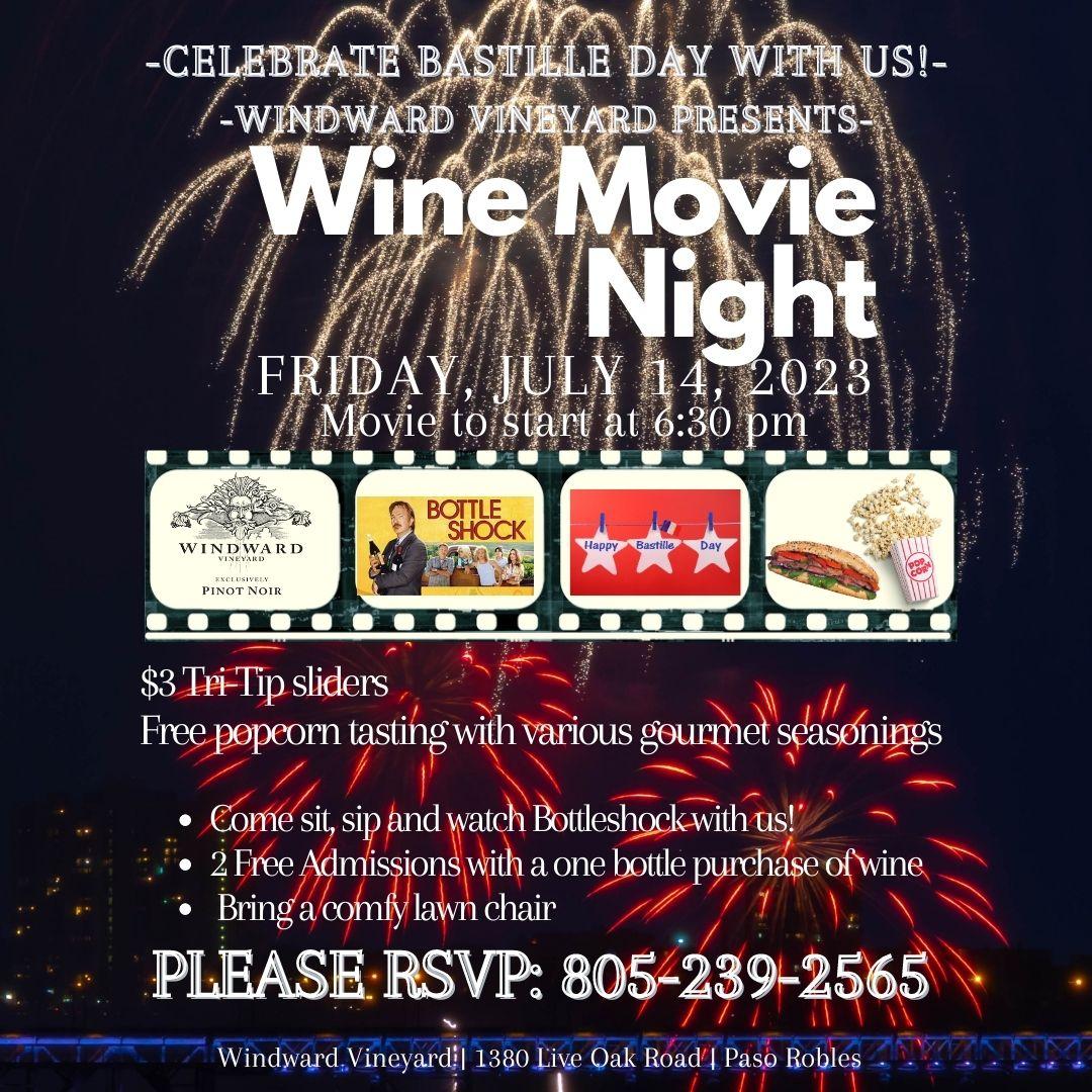 WindwardPinot's tweet photo. Our Wine Movie Night has been postponed however we look forward to reviving it in the fall when cooler weather allows Thank you for the support we will see everyone then. https://t.co/PIGzqf5aH3