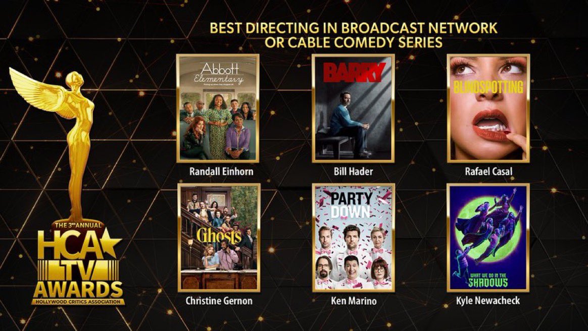 RafaelCasal's tweet photo. So @BlindspottingTV season 2 has been nominated for best series, best lead actress, and best directing by the @HCAcritics! https://t.co/lJwULwqL2T