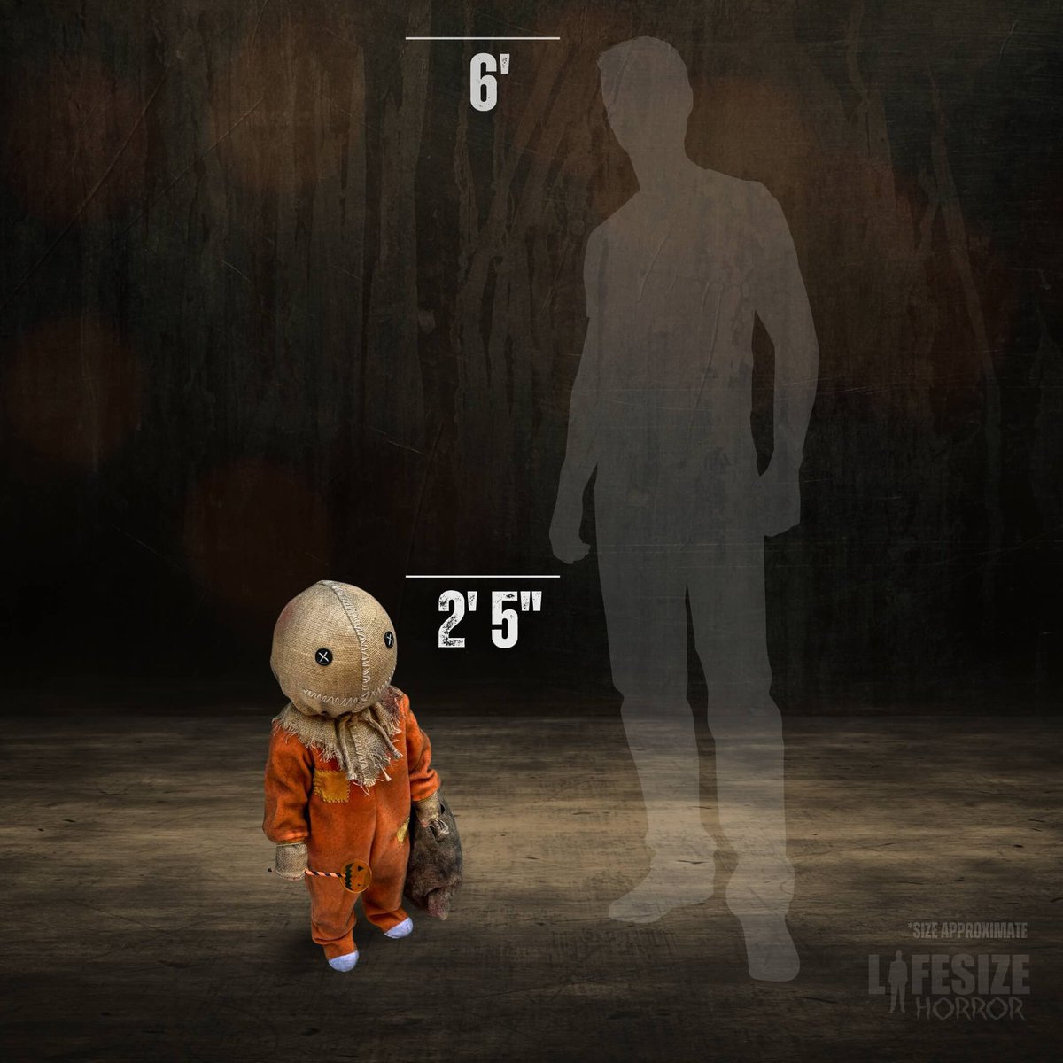 LifesizeHorror's tweet photo. Preorders now open for our first half-scale prop. Introducing Bitesize Trick Horror Treater! 🎃
https://t.co/Sv9a2eRelz https://t.co/TjfkIcg1dn
