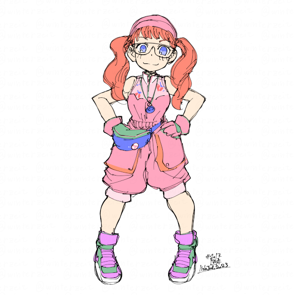 「2023-07-11 #一日一絵 」|ふゆ(ドとレとミとキュとゴとヱの音が出ない)のイラスト