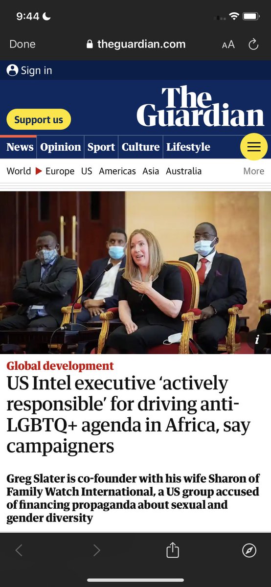 YEMKenya's tweet photo. @intel @KingJames @JimParsons @Trevornoah @michaelkosta @iamjohnoliver @glaad @monaeltahawy @CWNewser @NickKristof @PGelsinger .@Intel’s Vice President, Greg Slater (Co-founder of  Family Watch International, @family_watch) is exporting hate, homophobia, funding persecution of LGBTQ+ 🏳️‍🌈 people in Africa through laws..

#IntelStopHomophobia 
#SharonSlaterMustGo
#FireGregSlater 

https://t.co/MHq3TKGDFh https://t.co/ikQH1sZMyq