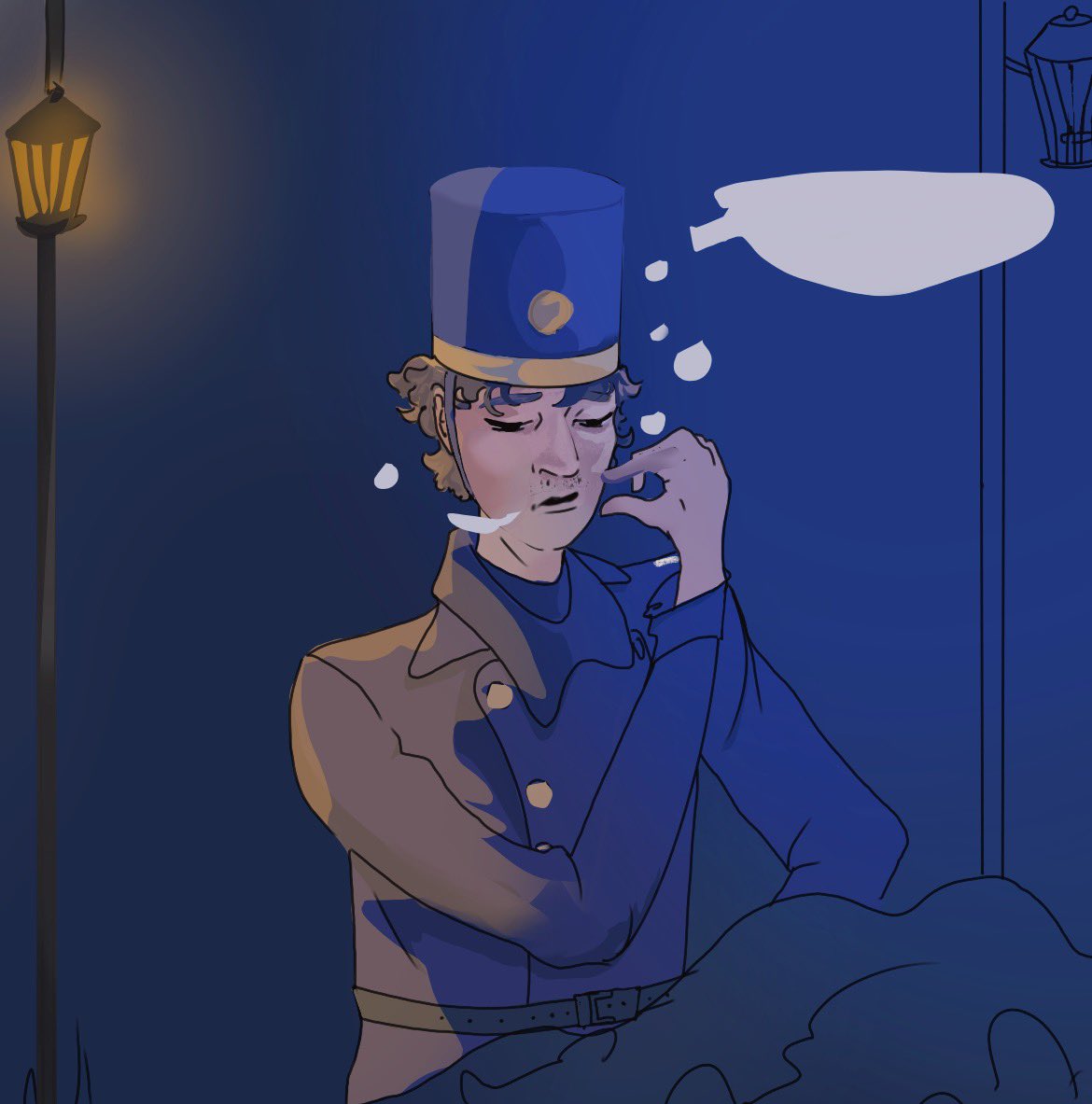 transronanlynch's tweet photo. Six of crows ch 1 joost “joost had two problems the moon and his mustache” #socspinoff #sixofcrows https://t.co/QMZeXhZUkf