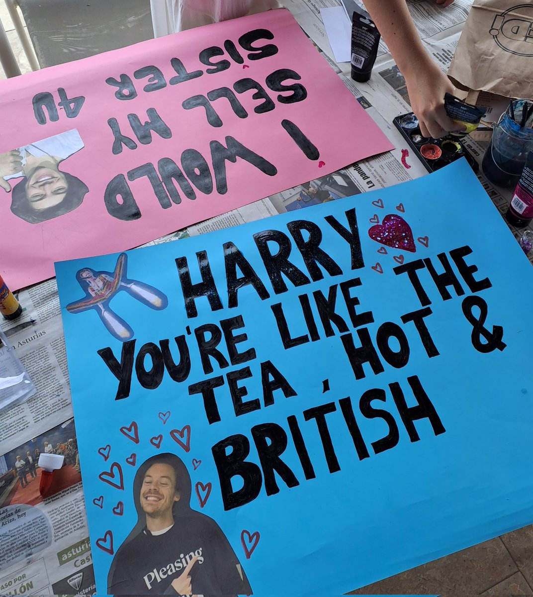 Que en dos días veo a Harry💕