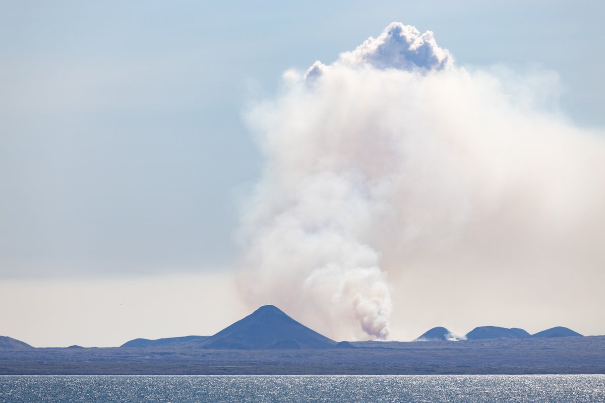 Tvær sem ég tók á Seltjarnarnesi í dag í átt að Reykjanesi.