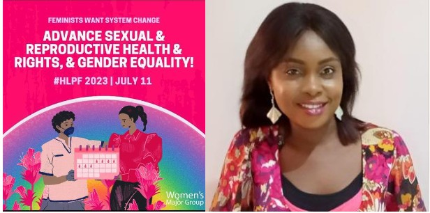 Day 2@ UN HLPF 
Advance #SRHR & #GenderEquality through the provision of universal health care that includes a comprehensive package of sexual & reproductive health services. #FeministsWantSystemChange 
@ossap_sdgs 
@FMHDSD 
@UN_Women 
@Women_Rio20 
@followlasg 
@mepb_lag