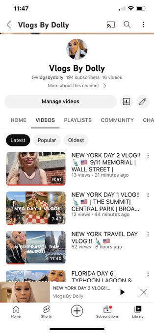 Watch my travel vlogs https://t.co/JAt0bjuwSz https://t.co/TJosIoVQEc