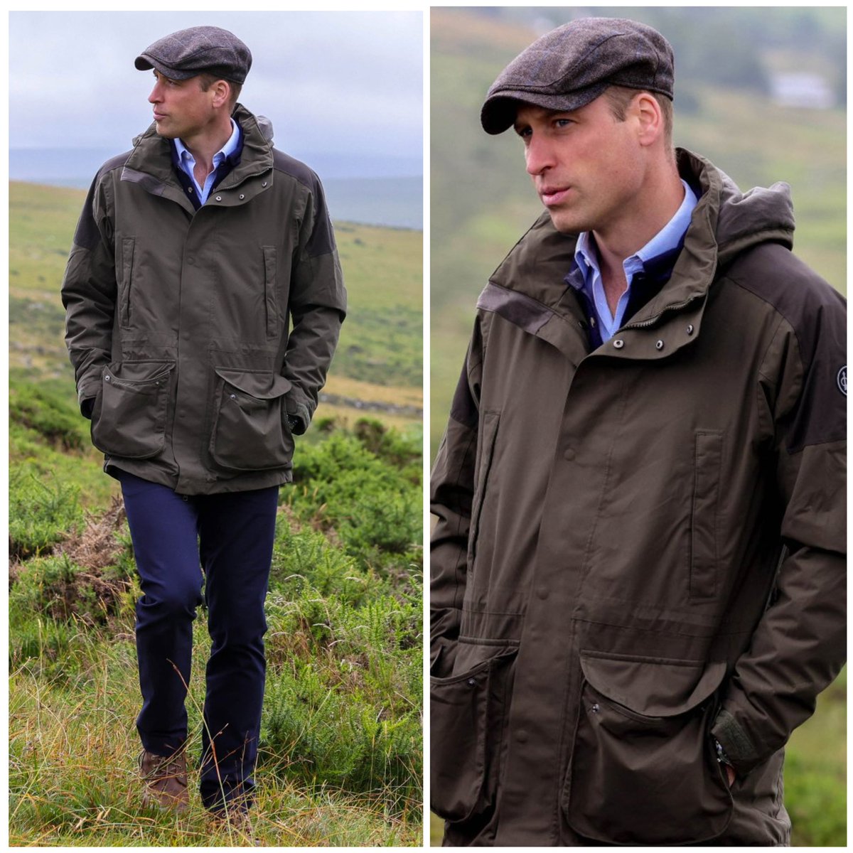 hellen3030's tweet photo. I’M MELTING 🫠 
The Duke of Cornwall, Prince William, visiting Wistman’s Wood National Nature Reserve 👏🌳
#PrinceofWales #Royal https://t.co/53lU6v0SR7