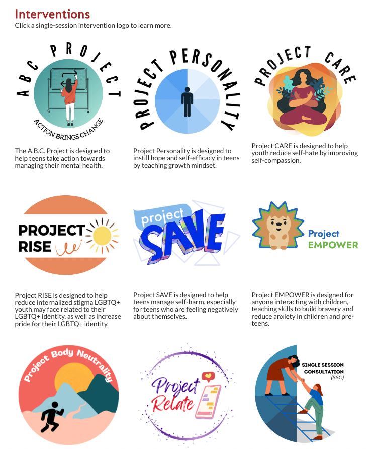 I'm often asked where to find the most up-to-date info on our lab's single-session interventions for mental health.

I'm thrilled to share that we've revamped our website to make ALL our SSIs easier to access, explore, and use in research+practice alike!
schleiderlab.org/ourwork