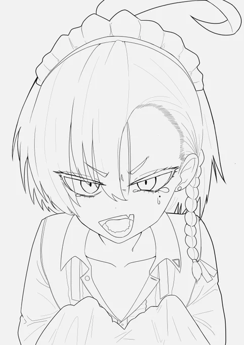 線画の情報量の増やし方おしえて?
