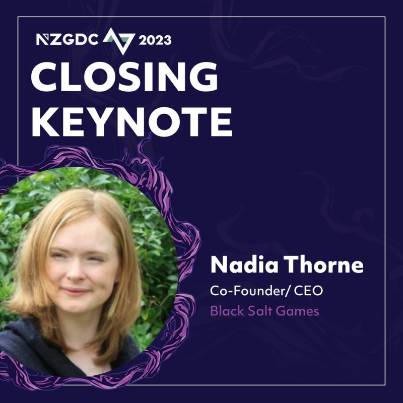 NZGDA (@nzgda) on Twitter photo π’Nadia Thorne from <a href="/BlackSaltGames/">Black Salt Games π£ DREDGE</a> will be closing #NZGDC23 this year, we couldn't be more thrilled to have her share her story with our community!:
Tickets on sale at lnkd.in/gCdb5p5B π’Nadia Thorne from <a href="/BlackSaltGames/">Black Salt Games π£ DREDGE</a> will be closing #NZGDC23 this year, we couldn't be more thrilled to have her share her story with our community!:
Tickets on sale at lnkd.in/gCdb5p5B