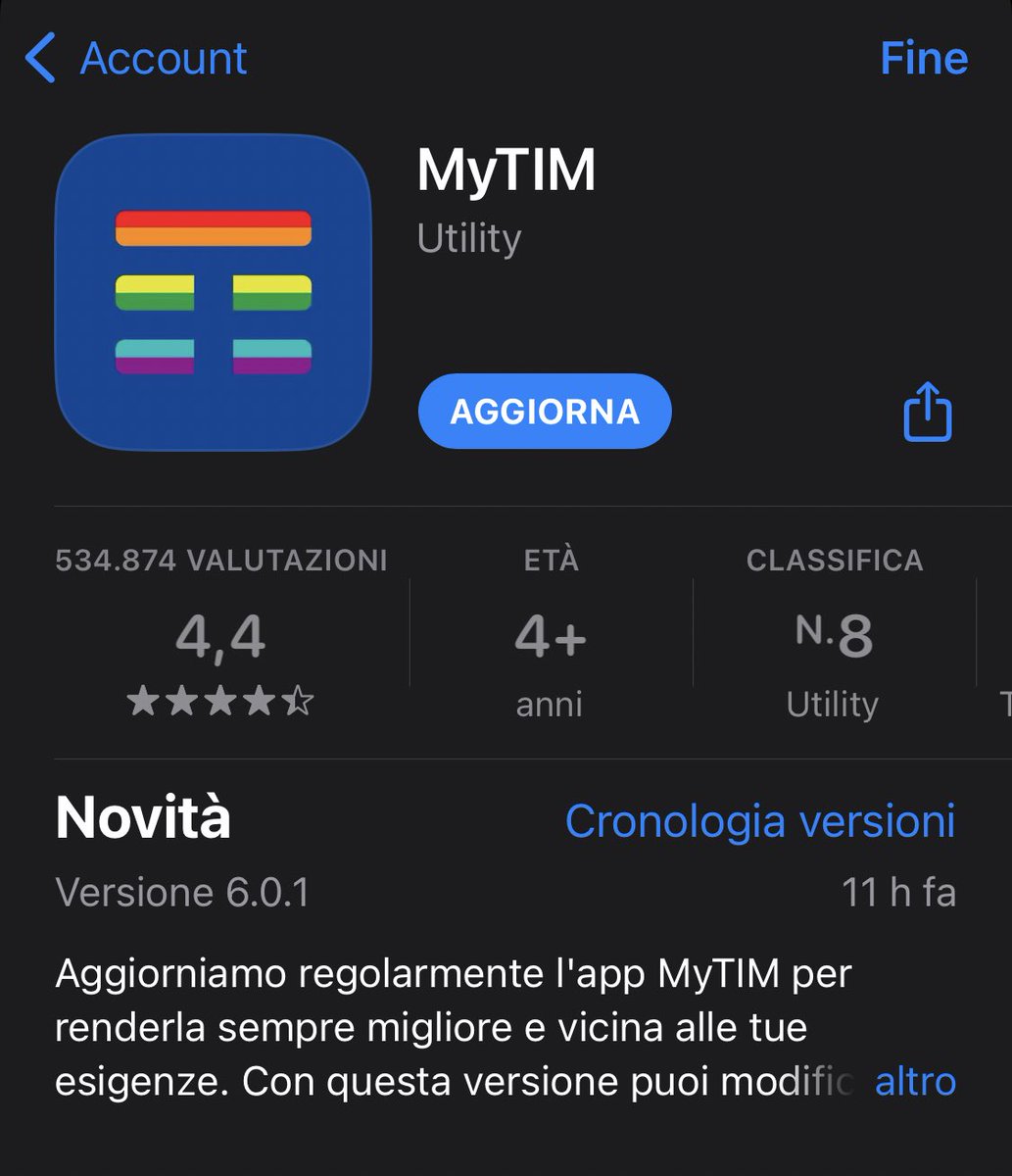 gabrygabr's tweet photo. Ciao #TimCula, vedo che avete provveduto ad aggiornare nuovamente l’app, ma è rimasto il logo dei ricchionə a distanza di un mese
Smettetela di chiamarmi ogni giorno e togliete l’#Anobaleno. Non compro e non aggiorno nulla. Cordialmente @TIM_Official https://t.co/y01fVvyOiF