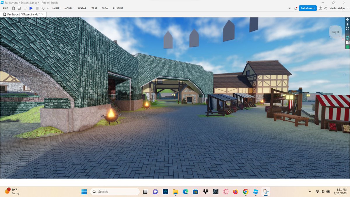 MechroHunt's tweet photo. Some more progress on the Town, added in some of the assets i recently modeled

@RobloxDevRTB @RobloxDevAdvice #RobloxDev #robloxart #roblox https://t.co/QBXbN7q78K