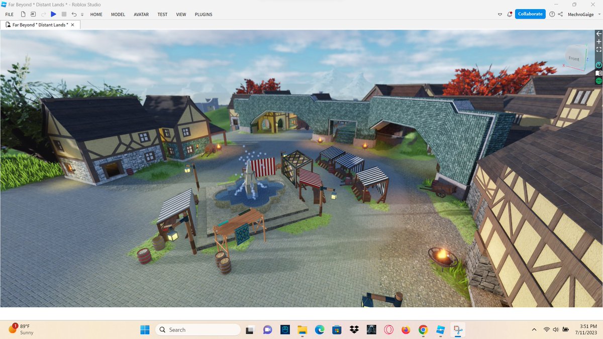 MechroHunt's tweet photo. Some more progress on the Town, added in some of the assets i recently modeled

@RobloxDevRTB @RobloxDevAdvice #RobloxDev #robloxart #roblox https://t.co/QBXbN7q78K