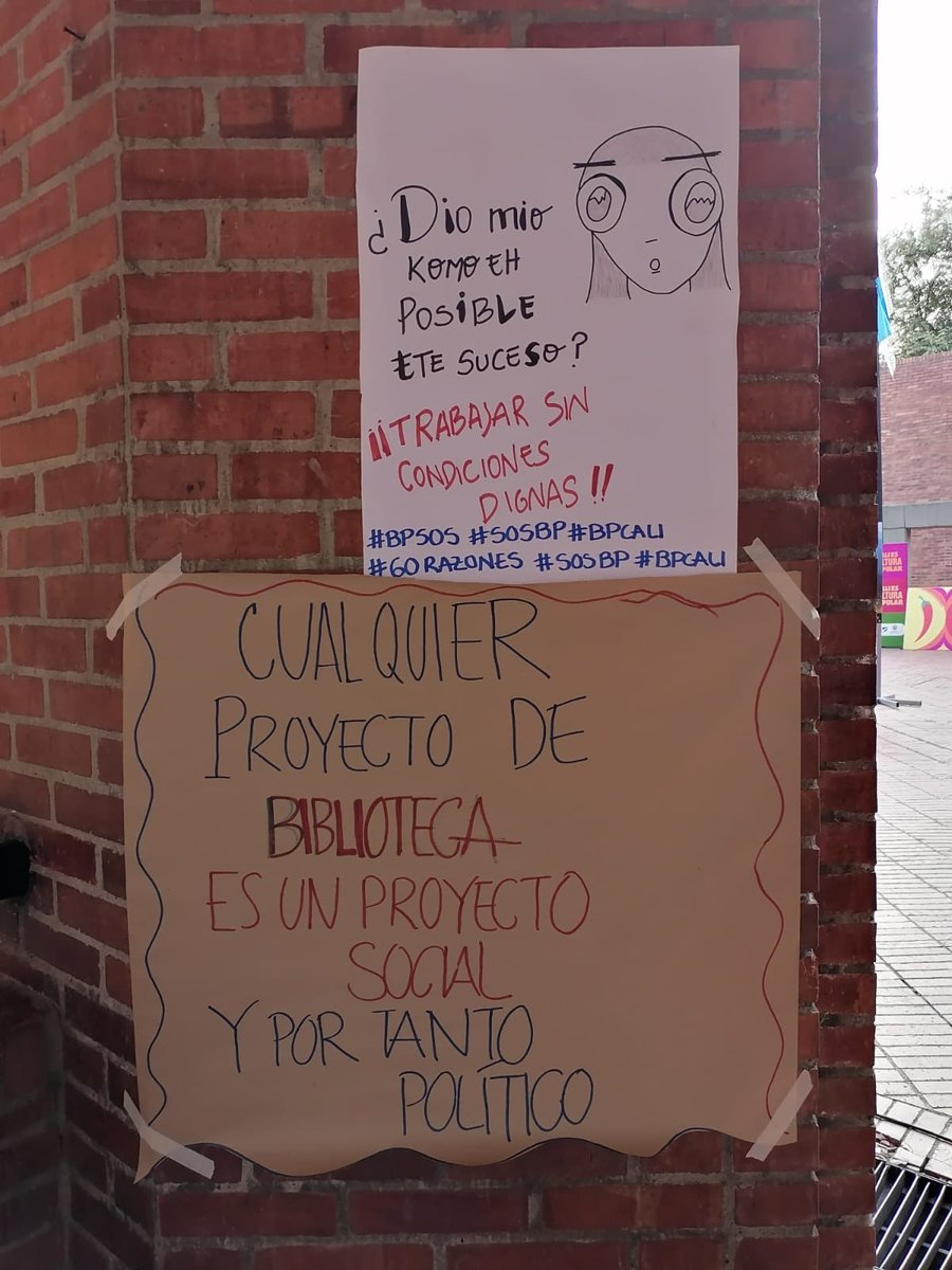 sosbpcali's tweet photo. Hoy desde el Centro Cultural #SosBibliotecasCali #60razones https://t.co/nte16IgZAb